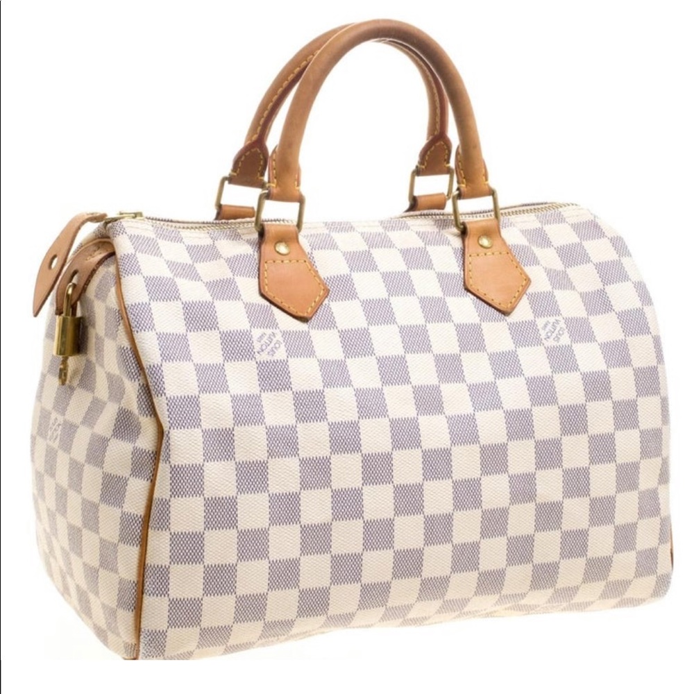 Louis Vuitton Damier azur speedy 30 handbag